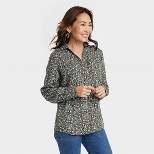 Women's Long Sleeve Button-Down Shirt - Knox Rose™