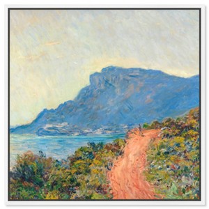 Art Remedy Monet's Monaco Chic Coastal Wall Art Framed - 1 of 4