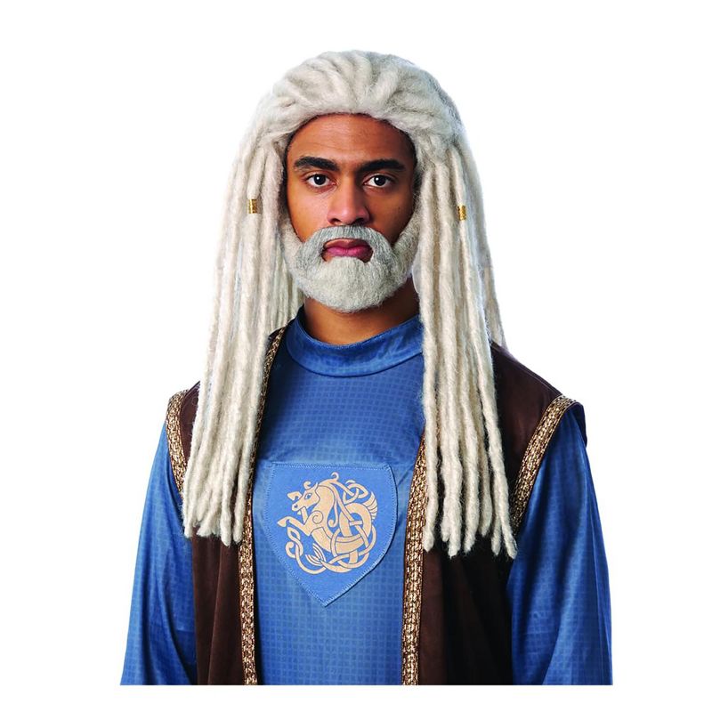 Costume Culture by Franco LLC Lord of the Sea Adult Costume Moustache and Beard Set, 1 of 2