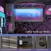 NicBex 42.1 Inch Reversible L Shaped Computer Home Office Desk with LED,Charing Station and Open Shelves - 4 of 4