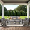 Buenhomino Patio Furniture Wicker Outdoor Conversation Set - 2 of 4