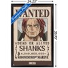 Trends International One Piece - Shanks Wanted Poster Framed Wall Poster Prints - 3 of 4