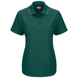 Red Kap Women's Short Sleeve Performance Knit Pocketless Core Polo - 1 of 2