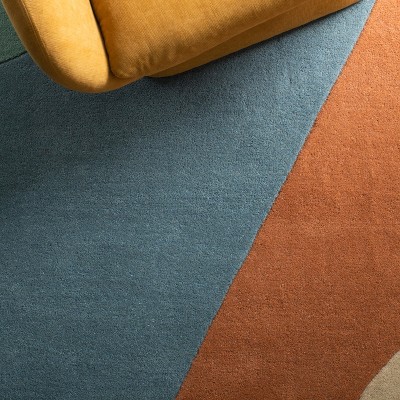 Safavieh Rodeo Drive 4' Square Multicolor Wool Area Rug