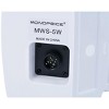 Monoprice 2-Way Indoor/Outdoor Weatherproof Speakers - 5.25in (Pair), 40W Nominal, 80W Max, Easy to Mount to a Wall, a Pole, or any Vertical Surface - 3 of 4
