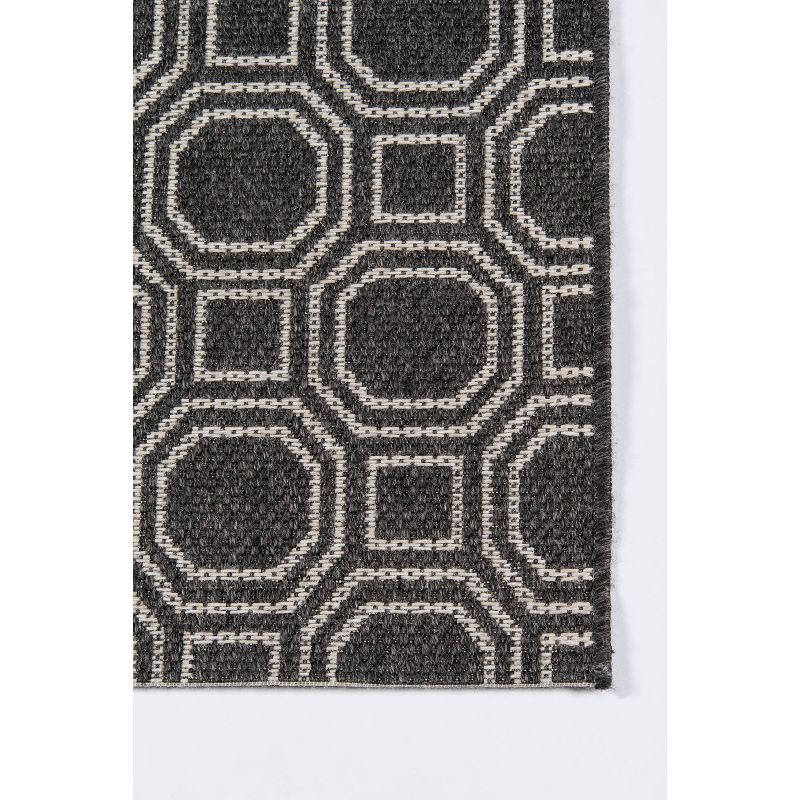 Downeast Camden Machine Made Polypropylene Area Rug Charcoal - Erin Gates by Momeni, 4 of 9