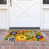 Juvale Summer Welcome Coir Floral Doormat for Outdoor Entrance, 17 x 30 Inches, Ideal for Door Entrance and Patio - 3 of 4
