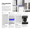 Cosmo COS-668ICS900 36 in. Lumin Collection 380 CFM Ducted Island Range Hood, Soft Touch Controls, LED Lights, Stainless Steel - 3 of 4