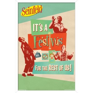 Trends International Seinfeld - Festivus Framed Wall Poster Prints - 1 of 4
