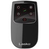 Lasko QB16103 Portable Electric 1500 Watt Room Infrared Quartz Space Heater with Remote, Adjustable Thermostat, Digital Controls, and 8 Hour Timer - 2 of 4