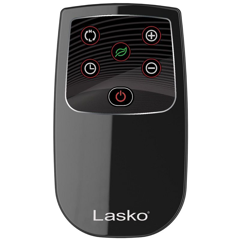 Lasko QB16103 Portable Electric 1500 Watt Room Infrared Quartz Space Heater with Remote, Adjustable Thermostat, Digital Controls, and 8 Hour Timer, 2 of 7