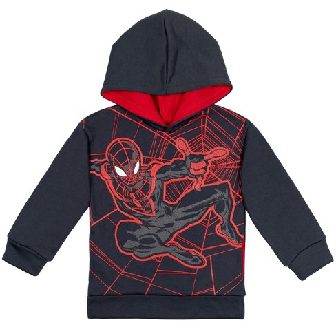 Marvel Super Hero Adventures Spider-man Boys Hoody Sherpa Lined Size 3T or 4T 