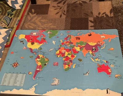 World Foam Map Puzzle