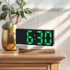 REGALWOVEN Small Digital Corded Dimmable Electric Alarm Clock 6.3 x 2.4 x 1 Inches - 2 of 4
