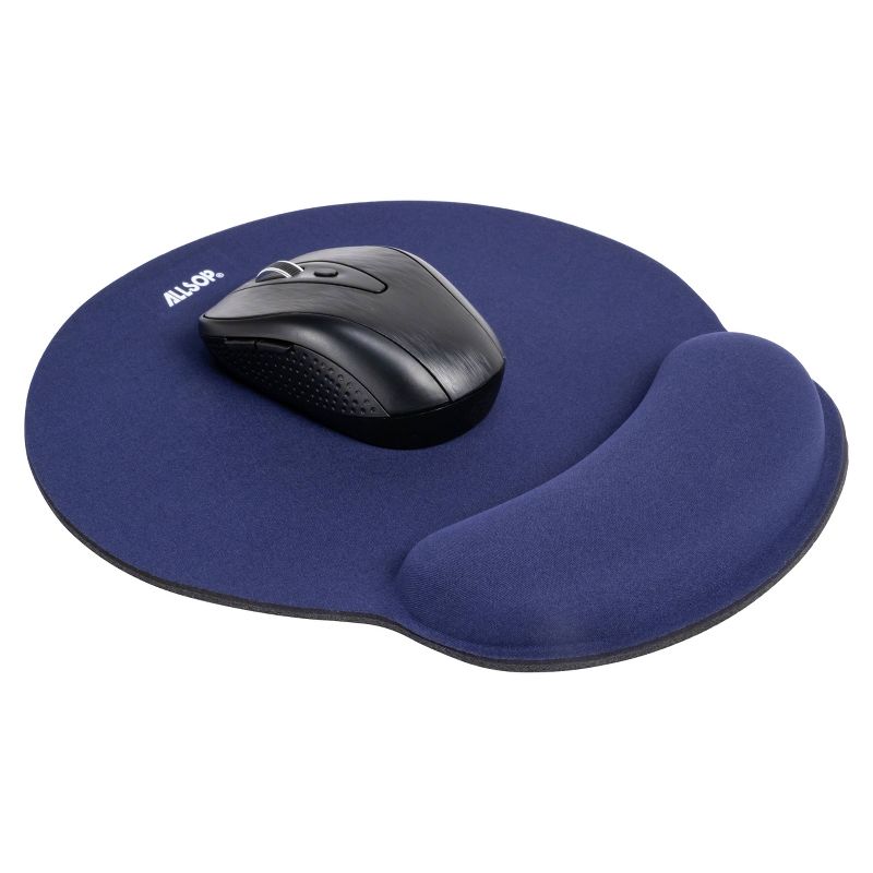 ALLSOP Mouse Pad with Wrist Rest - Navy, 3 of 7