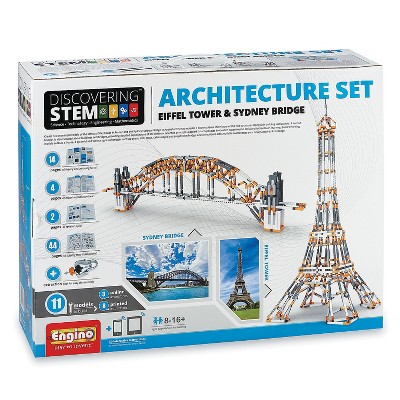 MindWare Engino Deluxe Architecture Set - Building -1,051 Pieces