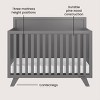Child Craft SOHO Flat Top 4-in-1 Convertible Crib, Converts to Day Bed, Toddler Bed and Full Size Bed, 3 Mattress Positions, Baby Safe Finish - 4 of 4
