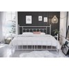 Manila Metal King Bed in White - DHP - 2 of 4