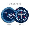 NFL Tennessee Titans Flimzee Bean-Bag Flying Disc: Polyester, 8+ Years, 9.75" Diameter - 2 of 4