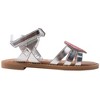 bebe Girls' Sandals - Kids' Open Toe Summer Shoes, Perfect Flat Sandals for Girls with Rhinestone (Little Girl/Big Girl) - 2 of 4