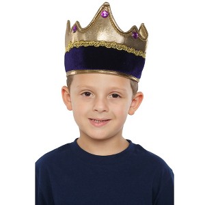 Dress Up America King Crown Costume Accessory - One Size - 1 of 1