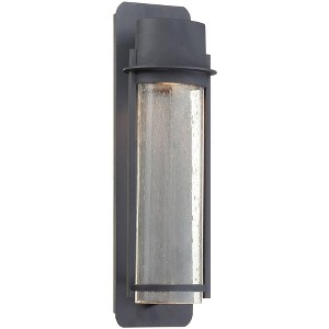 Minka Lavery Artisan Lane 18 1/2" High Black Finish Outdoor Wall Light - 1 of 1