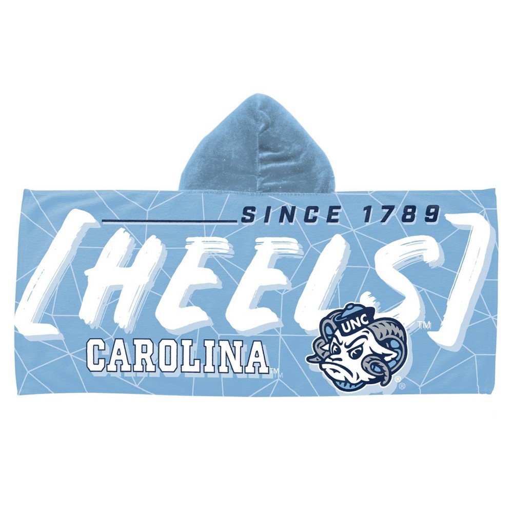 Photos - Towel 22"x51" NCAA North Carolina Tar Heels Hooded Youth Beach 