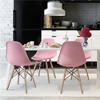 Yaheetech Modern Dining Chairs with Natural Beech Wood Set of 4 - 2 of 4