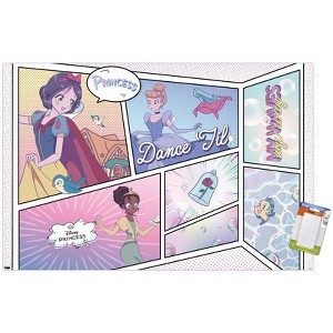 Trends International Disney Princess: Manga - Panels Unframed Wall Poster Prints - 1 of 4