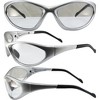 Global Vision Eyewear Reflex Safety Motorcycle Glasses with Clear Lenses - 4 of 4