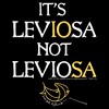 Girl's Harry Potter Leviosa Not Leviosa Quote Crop Top T-Shirt - image 2 of 3