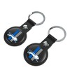 Keyscaper NFL NFC Historic Teams Insignia Black Airtag Holder 2-Pack - 2 of 4
