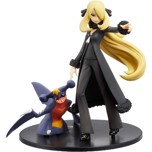 Medicom Toy 15 Inch PVC Figure - PPP Perfect Posing Products - Cynthia & Garchomp - image 1 of 4