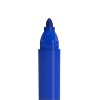 TRU RED Permanent Markers Fine Tip Blue Dozen TR54536 - 4 of 4