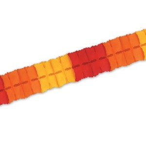 Beistle Leaf Garland, 4.5" x 12', (5/Pkg) Multicolored - 1 of 1