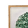 Set of 2 Elos Stone Shadow Boxes Green/Ivory/Natural - A&B Home: Transitional Style, MDF, Wall Art Sets - 2 of 4