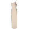 Women Full Slip Under Dresses Sleeveless Adjustable Spaghetti Strap Cami Maxi Dress Nightgowns Sleepwear - 2 of 4