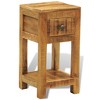 vidaXL Nightstand with 1 Drawer Solid Mango Wood - 4 of 4