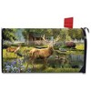 Great Outdoors Summer Magnetic Mailbox Cover Elk Standard Briarwood Lane - 3 of 3