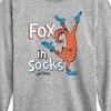 Boys' - Dr. Seuss - Fox In Sox Book Cover Long Sleeve Graphic T-Shirt - 2 of 4