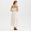 Women's Ruched Midi A-Line Dress - A New Day™ - 2 of 3