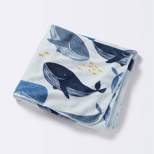 Plush Baby Blanket - Whales - Cloud Island™