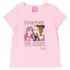 Barbie Girls Fleece Hoodie Graphic T-Shirt and Leggings 3 Piece Outfit Set  - 4 of 4