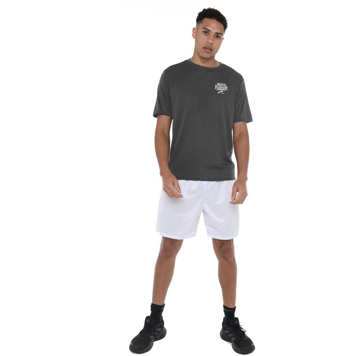 Men's University of North Florida Men's Sport Active T-Shirt Left Chest Logo - thumbnail 9