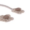 Unique Bargains Cute Flower Curtain Tie Cotton Linen 2 Pcs - 3 of 4