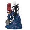Jim Shore 8.0 Inch Spiral Hill Romance Skellington Sally Nightmare Christmas Figurines - 2 of 3