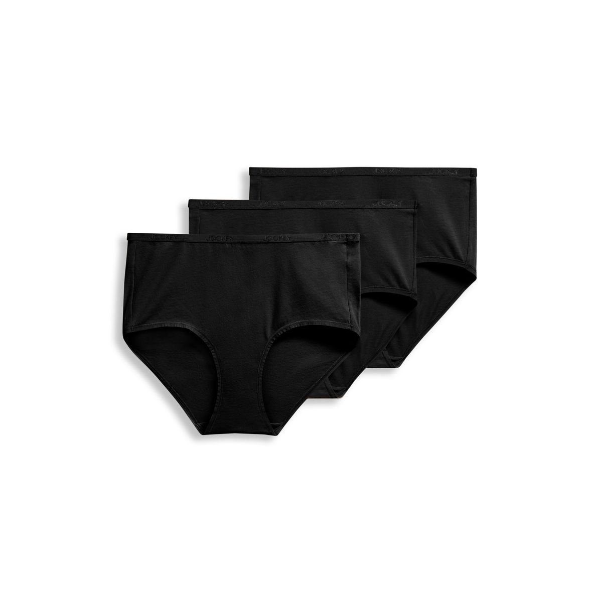 Jockey Women's Organic Cotton Stretch Modern Brief - 3 Pack