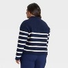 Women's Cozy Knit Polo Sweater - A New Day™ - 2 of 3