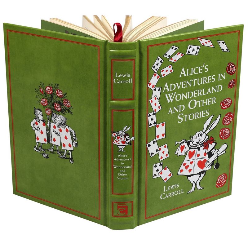 Alice's Adventures in Wonderland and Other Stories - (Leather-Bound Classics) by  Lewis Carroll (Leather Bound), 3 of 6