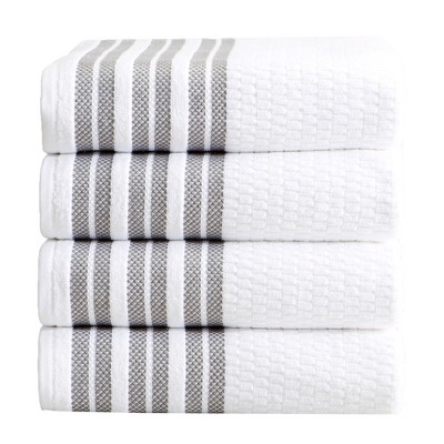 light grey towels
